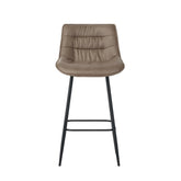 Manila Barkrukken - Taupe Microfiber